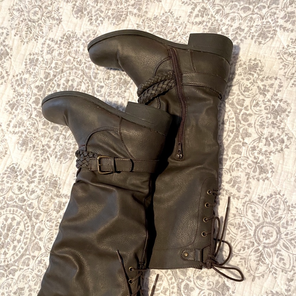 Tall Brown Boots